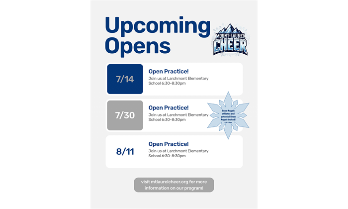 Open Summer Practices 